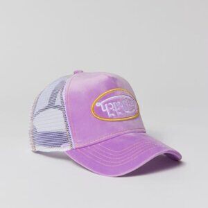 New Von Dutch velvet trucker hat